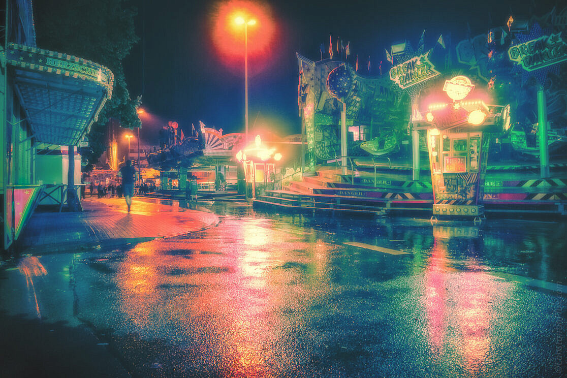 fotograf am niederrhein constantin flux into the night Running Man